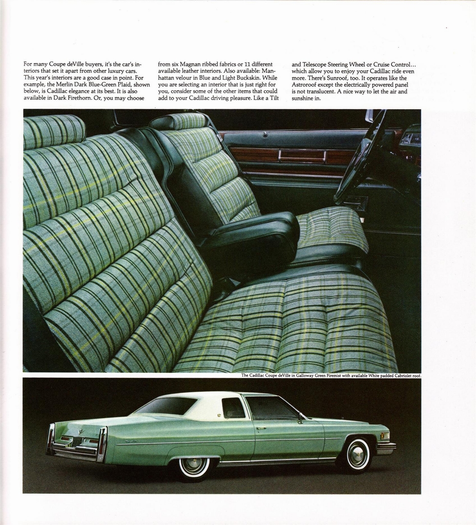 1976 Cadillac Full-Line Prestige Brochure Page 12